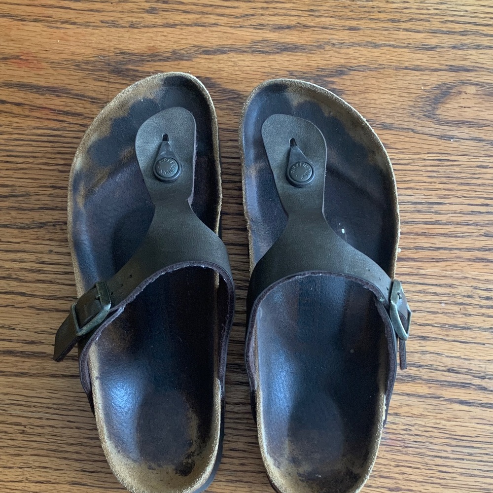 Birkenstock Leather Flips